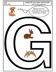 h harfi çizgi çalışması